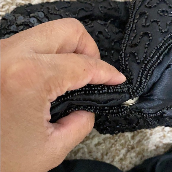 Black Handmade Hobo Bag - Picture 6 of 15